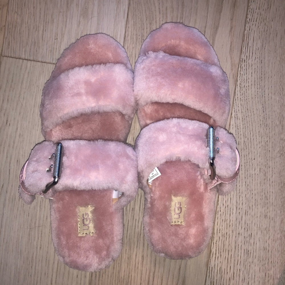 Pink ugg slippers